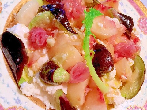 乙女な薔薇の桃モッツァレラ